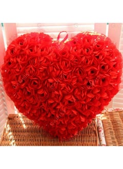 Tickles Heart Love Cushion Stuffed Soft Plush Toy Gifts For Love Girl Friend Girlfriend Boyfriend Wife & Husband Wedding Anniversary Birthday Valentine'S (Color: Red Size: 34 Cm)  - Image 3