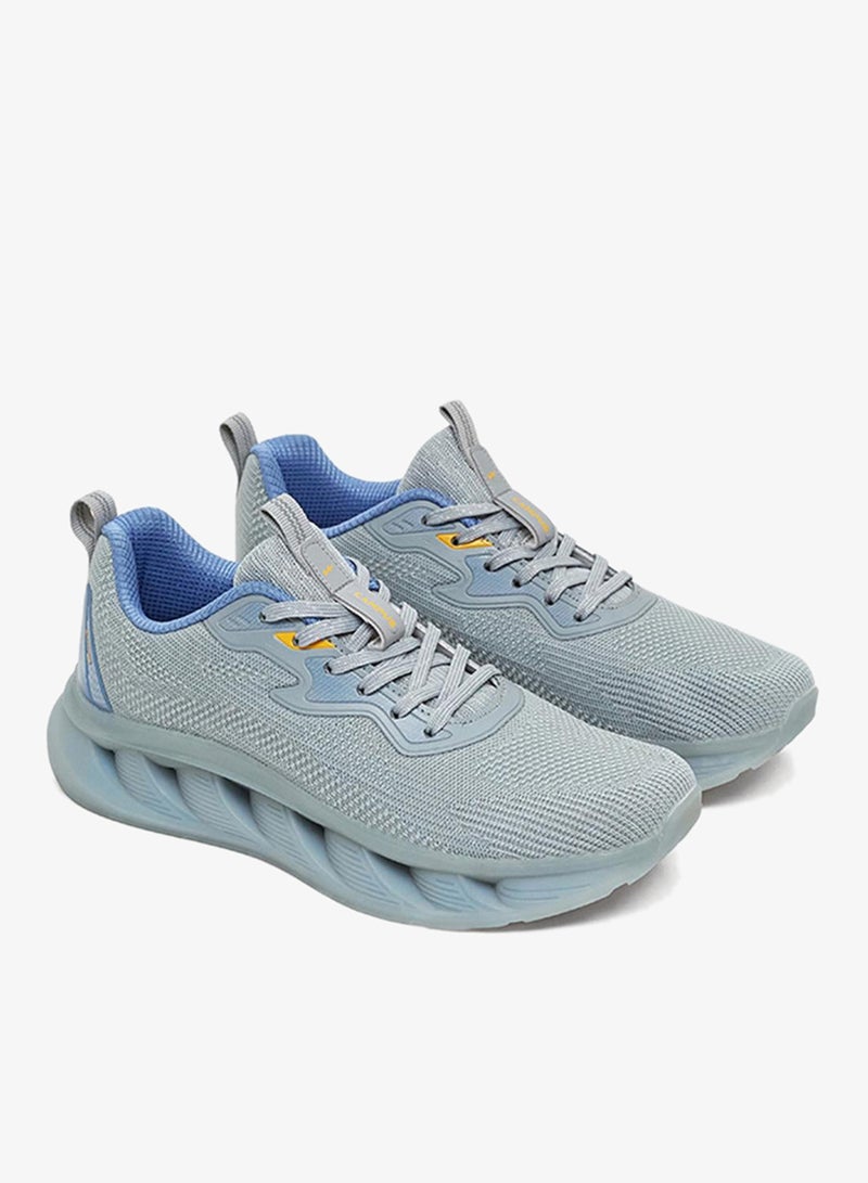 CAMPUS أحذية رجالية Plot Nitrofly Cushion Lace-Up للجري - رمادي - Image 4