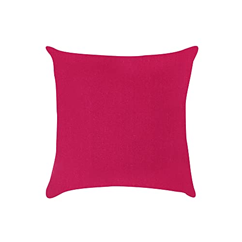 AIRWILL Cotton Small Pink Rose Themed Cushion Covers for Cushions & Pillows (Pink & Green, Pack of 5) - Image 3
