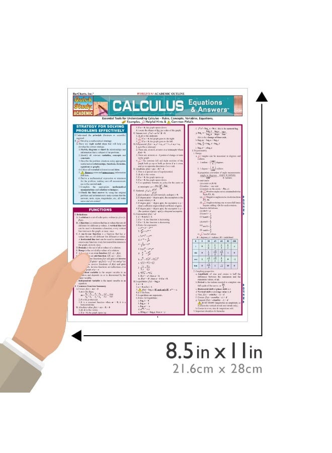 Calculus Equations & Answers  - Image 5