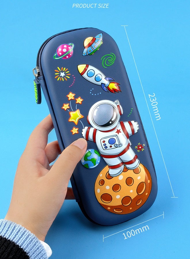 حقيبة أقلام للأولاد بتصميم ثلاثي الأبعاد من EVA، حقيبة تخزين كرتونية، حامل أقلام للمدرسة للأطفال، صندوق تخزين بسعة كبيرة، هدية للطلاب، صندوق أدوات مكتبية - Image 2