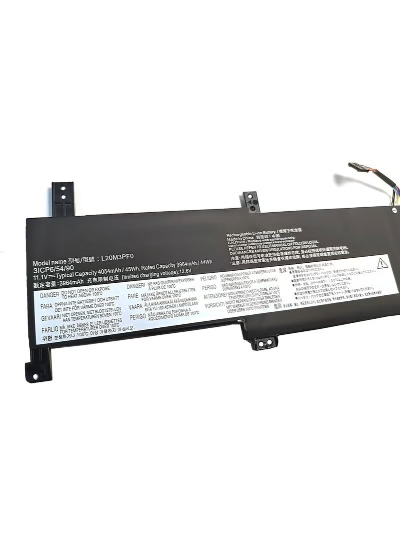 بطارية لابتوب بديلة – 11.1 فولت 45 واط ساعة لأجهزة Lenovo IdeaPad 3 وسلسلة V (17ITL6، S14، V14، V15، V17، G3، K14) - Image 2