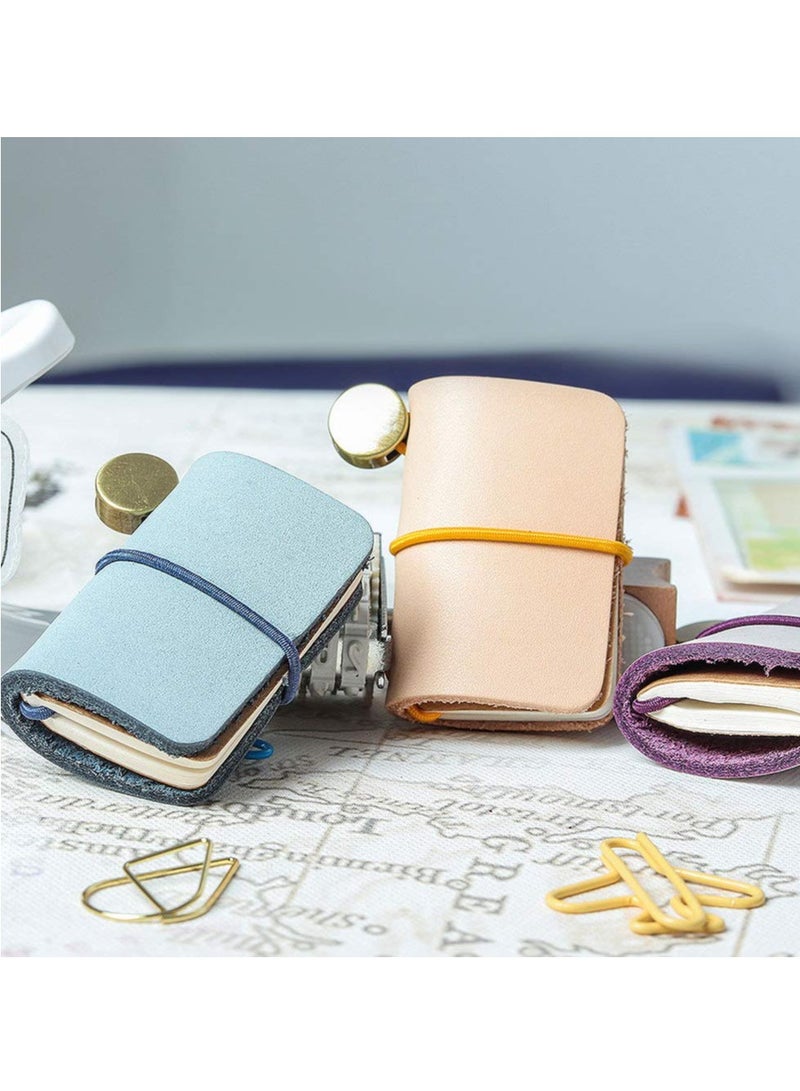 Retro Leather Mini Notepad - Creative Portable Notebook with Strap, Ideal for School and Office Use, Compact and Convenient for On-the-Go Note-Taking. - Image 5