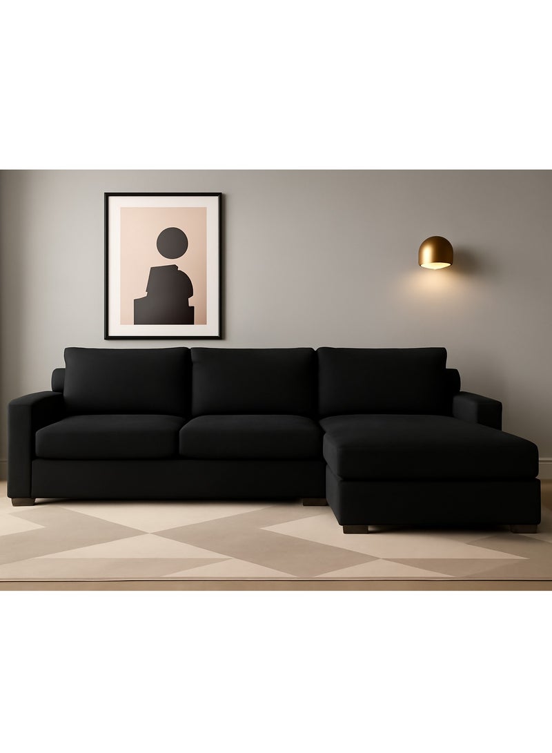 ASGHAR FURNITURE Modway L Shape Chaise Sofa