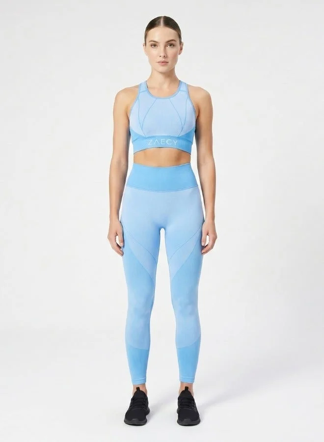 Zaecy Women's High-Support Seamless Padded Sports-Bra