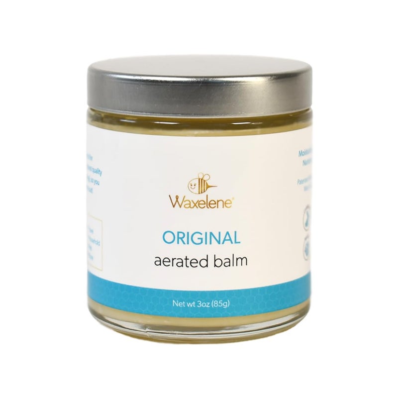 Waxelene Original Aerated Balm, Travel Jar, Organic Multipurpose Ointment the Petroleum Jelly Alternative Eczema Dry Sensitive Skin Face Moisturizer - Image 1