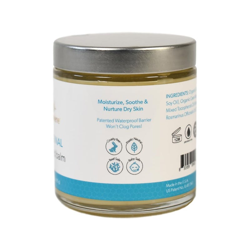 Waxelene Original Aerated Balm, Travel Jar, Organic Multipurpose Ointment the Petroleum Jelly Alternative Eczema Dry Sensitive Skin Face Moisturizer - Image 3