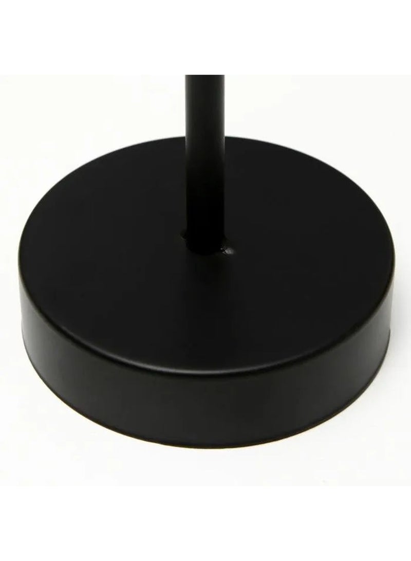 NAFEH Night light "Loft" LED from 3xAA batteries black and gold 25x20x10 cm - Image 5