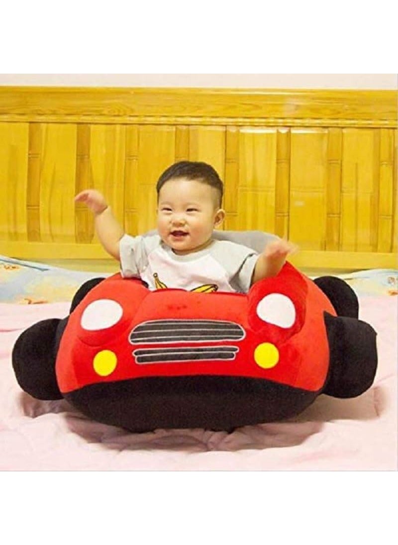THE MODERN TREND THE MODERN TREND Extravagant Red Car Sofa for boy Birthday Gift Sofa Cushion Big car Shape Chair Siting Stool for Kids Minicooper Car Soft Toys Gadi 25Feet  - Image 4