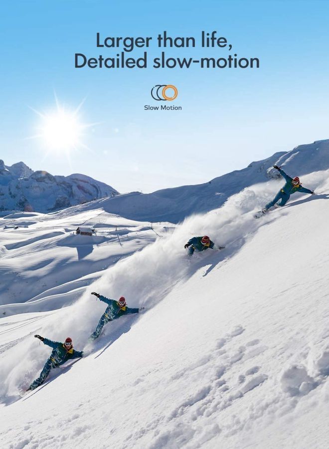 APEMAN A79 Action Camera 4K 20MP WiFi External Microphone 2.4G Remote Control Underwater Waterproof 40M Sports Vlog Webcam Camcorder with 2 Rechargeable Batteries and Accessories Kits - Image 3