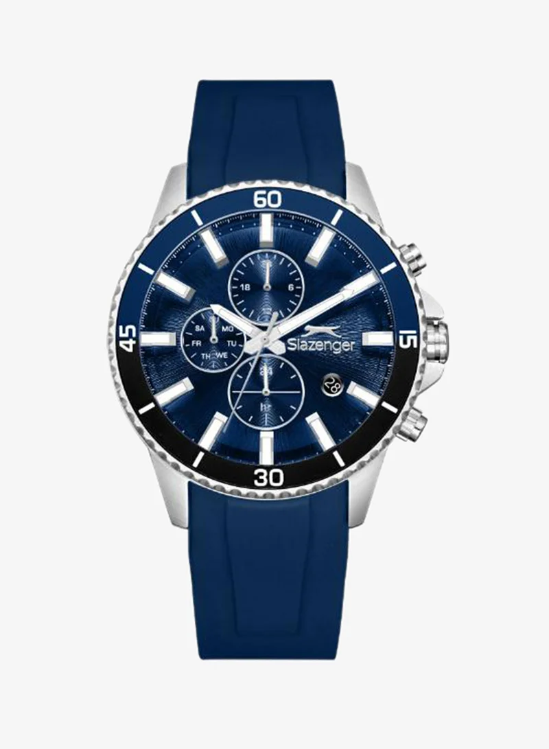 Slazenger Men's Silicone Multi Function Watch SL.9.2572.2.399 - 44 mm