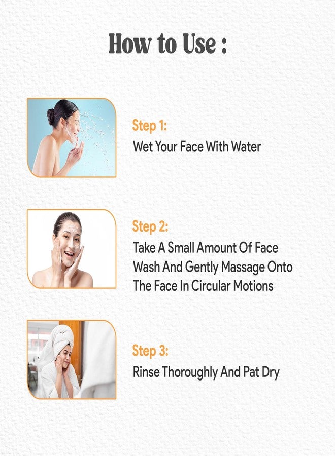 LA'BANGERRY Vitamin C Face Wash With Rosemary | Cleans Oil & Dirt | Fades Dark Spots | Improves Radiance | For All Skin Types | For Men & Women | 50 ml - Image 4