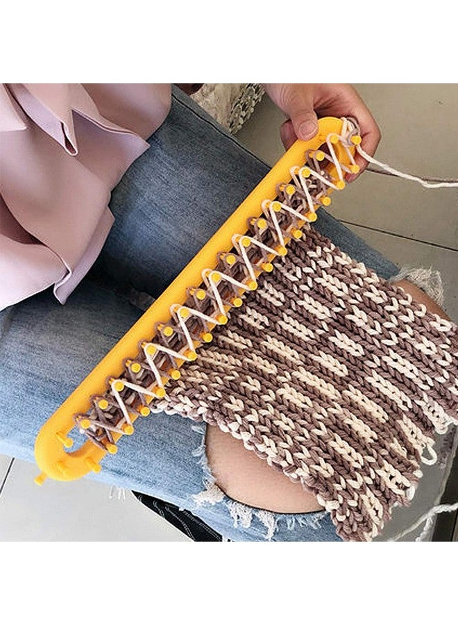 Vidillo Knitter Looms Set With Tool Marker Kit,6 Size Plastic Round Long Knitting Looms Set,Scraf Hat Maker Craft Knit Loom Tools Kit,Knitting Needle And Hook For Knitting Hat,Bags,Scarf Shawl Sweater Sock - Image 5