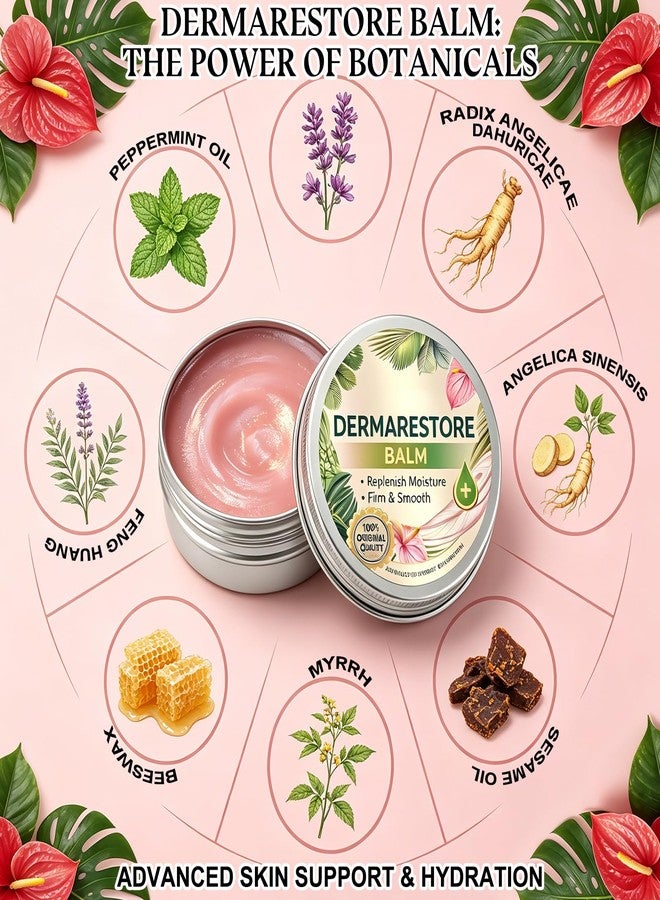 taakcc 2Pcs Derma Restore Balm,Dermarestore Miracle Balm,Comfortable Balms,Moisturizing & Hydration, Gentle and Skin Friendly,Natural Ingredients - Image 2