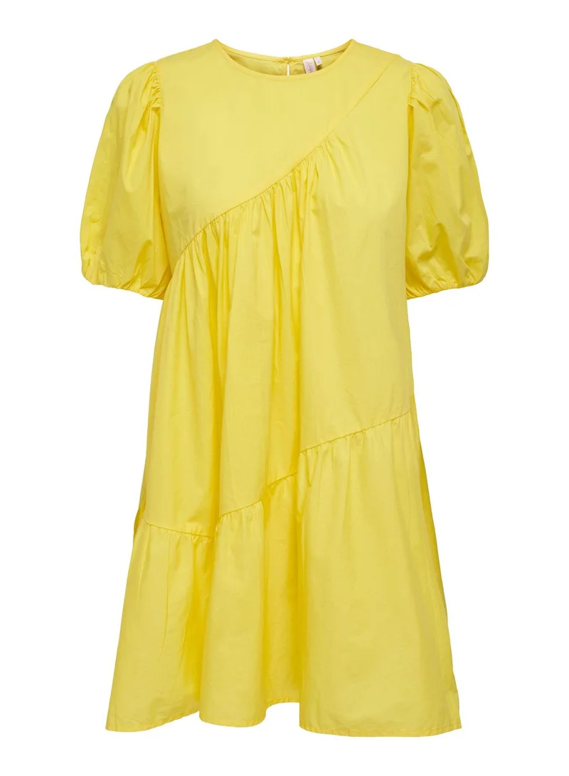 ONLY Tiered Puff Sleeve Dress