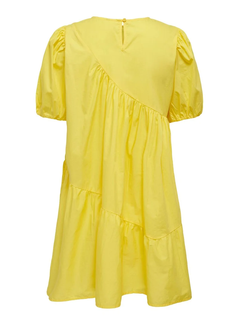 ONLY Tiered Puff Sleeve Dress