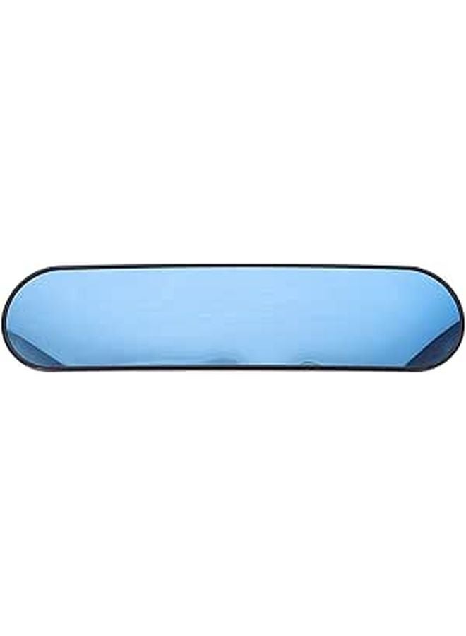 Blue Tint Wide Angle Anti Glare Rearview Mirror for Car Enhanced Driving Safety - Image 1