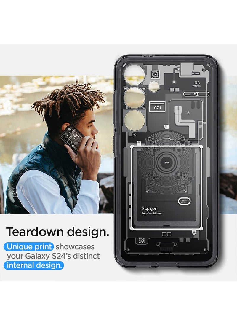 Spigen Ultra Hybrid for Samsung Galaxy S24 case cover (2024) - Zero One  - Image 4