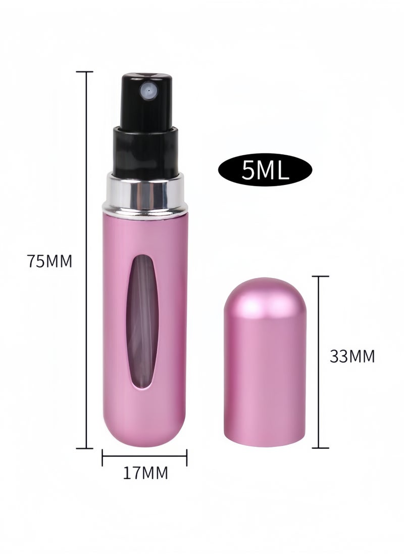 5-Piece Refillable Perfume Atomizer Bottle Set 5ml