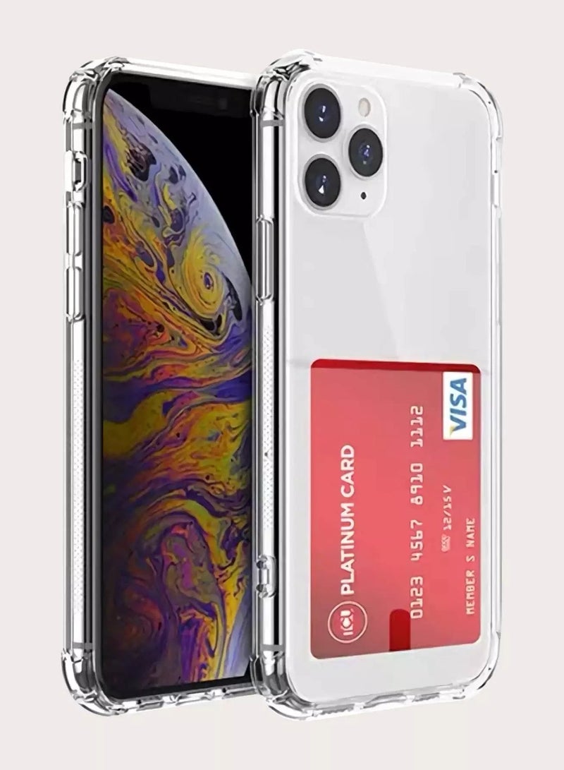 Clear Wallet Case Compatible With iPhone  - Image 1