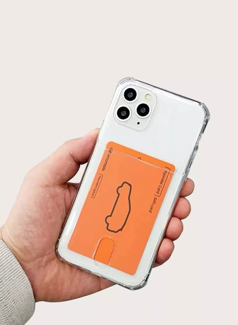 Clear Wallet Case Compatible With iPhone  - Image 2