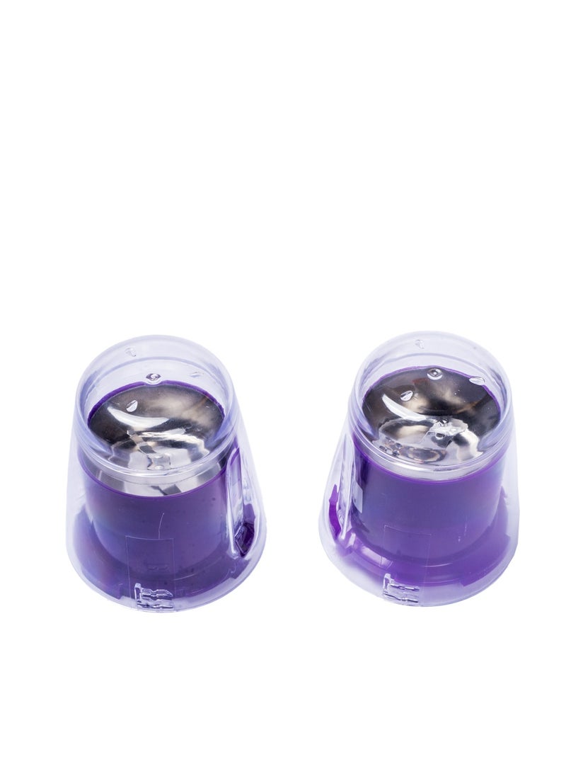 Multi-Functional Electric Blender 400W - 1.5L with 2 Grinders & 4 Speeds - Purple