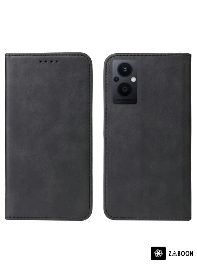 Zaboon Protective Case For OPPO F21 Pro 5G Magnetic Closure Leather - Image 2