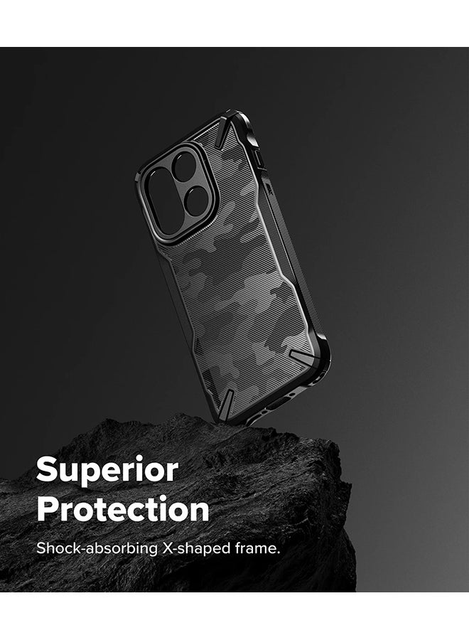 Ringke Fusion-X Case For OnePlus 15, Military-Grade Protection, Anti-Scratch Advanced Rugged Heavy Duty Bumper PC + TPU Cover - Camo Black - Image 3