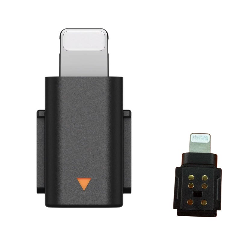 Fraternize for DJI Mic Mini Original Mobile Phone Adapter for iPhone 14 13 12 11 XS Max 8 Smartphone/PC/Mac Connector Accessories for DJI Mic Mini,(Not Compatible with DJI Mic 2/Mic) - Image 1