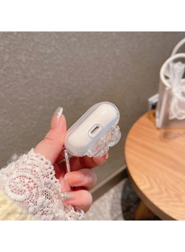 Transparent Aesthetic For AirPods3 Wireless Earphone Case Protective Cover Soft - Image 4