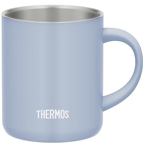 THERMOS JDG-352C ASB Stainless Steel Vacuum Insulated Mug, 11.8 fl oz (350 ml), Ash Blue - Image 3