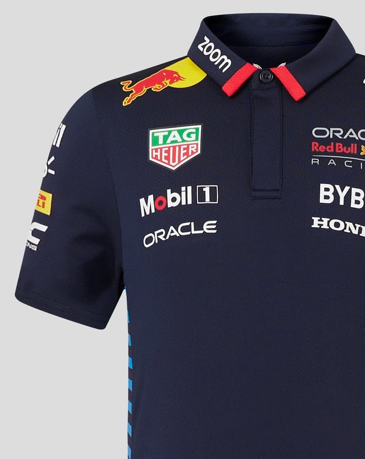 CASTORE Red Bull Racing F1 Kid's 2024 Team Polo - Image 5