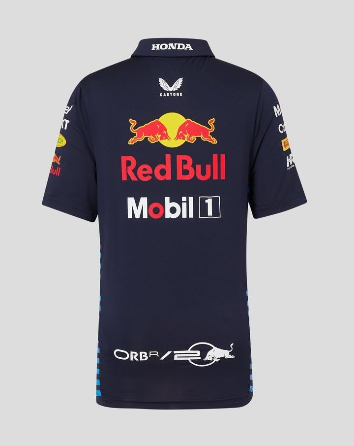 CASTORE Red Bull Racing F1 Kid's 2024 Team Polo - Image 2