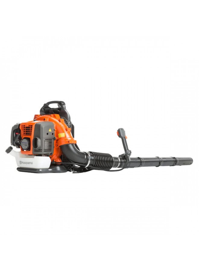 Husqvarna Husqvarna 350BT Gas Leaf Blower, 50.2-cc 2.1-HP 2-Cycle Backpack Leaf Blower with 692-CFM, 180-MPH, 21-N Powerful Clearing Performance and Ergonomic Harness System  - Image 2