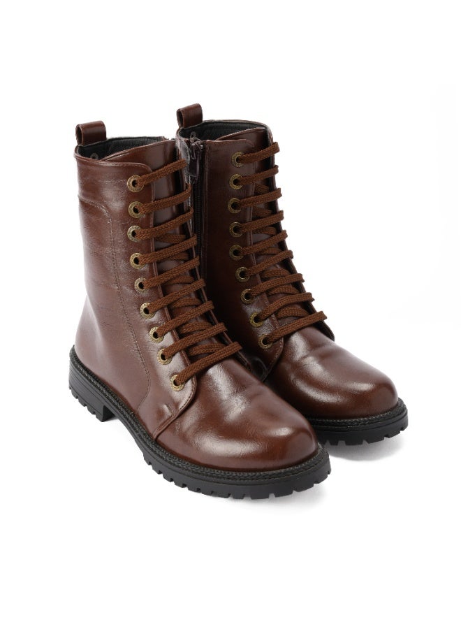 Pavo Brown Tempo boots - Image 1