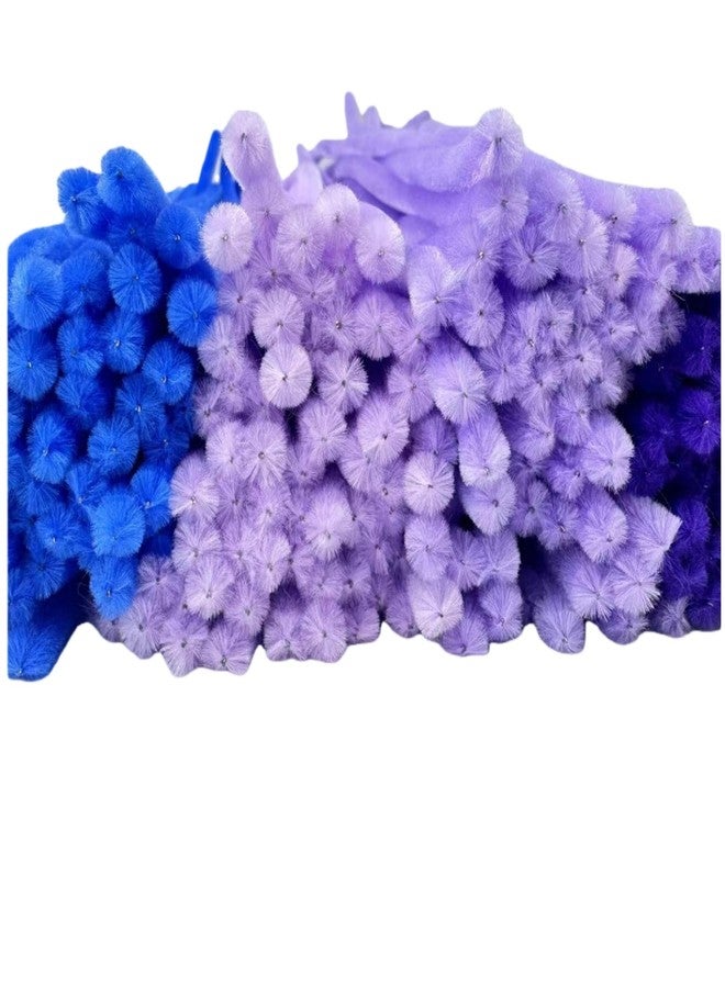 SYMHHA 300Pcs Pipe Cleaners Craft Kit for Flower Bouquets, 6Colors Thick Chenille Stems with Floral Accessories,DIY Art Creative School Crafts Decorations,Bouquet Decor,Ideas for Art Project Activity - Image 4