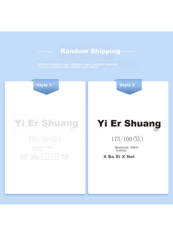 Yiershuang Men's 100% Cotton Vest Summer Thin Breathable Sports Tank Top All Cotton Racerback Undershirt - Image 4