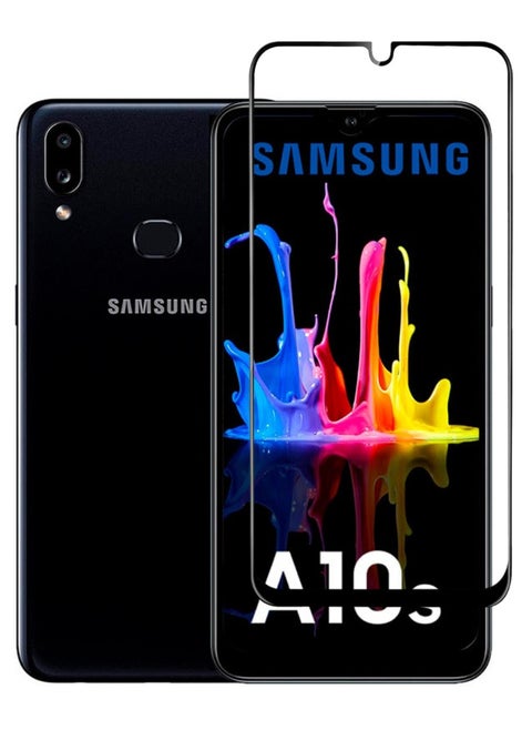 Tempered Glass Screen Protector 5D Designed For Samsung Galaxy A10s Full Screen Coverage And Bubble Free
