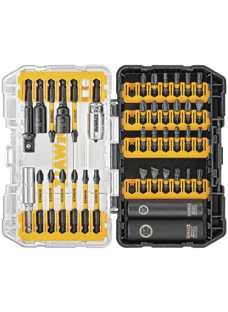 DEWALT DEWALT DWA2NGFT40IR Impact Ready Flextorq 40-Piece Steel Screwdriver Bit Set  - Image 1