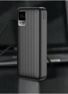 MATRIX S20-20000mAh Power Bank Fast Charging 22.5W- Black  - Image 1