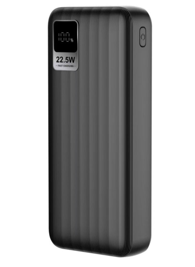 MATRIX S20-20000mAh Power Bank Fast Charging 22.5W- Black  - Image 3