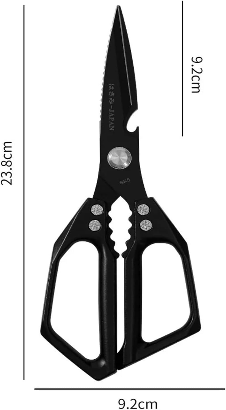 Kitchen Scissors For Poultry Bones, Multi-Functional Stainless Steel Food, Home-Use Alsor Tailoring(Silver)