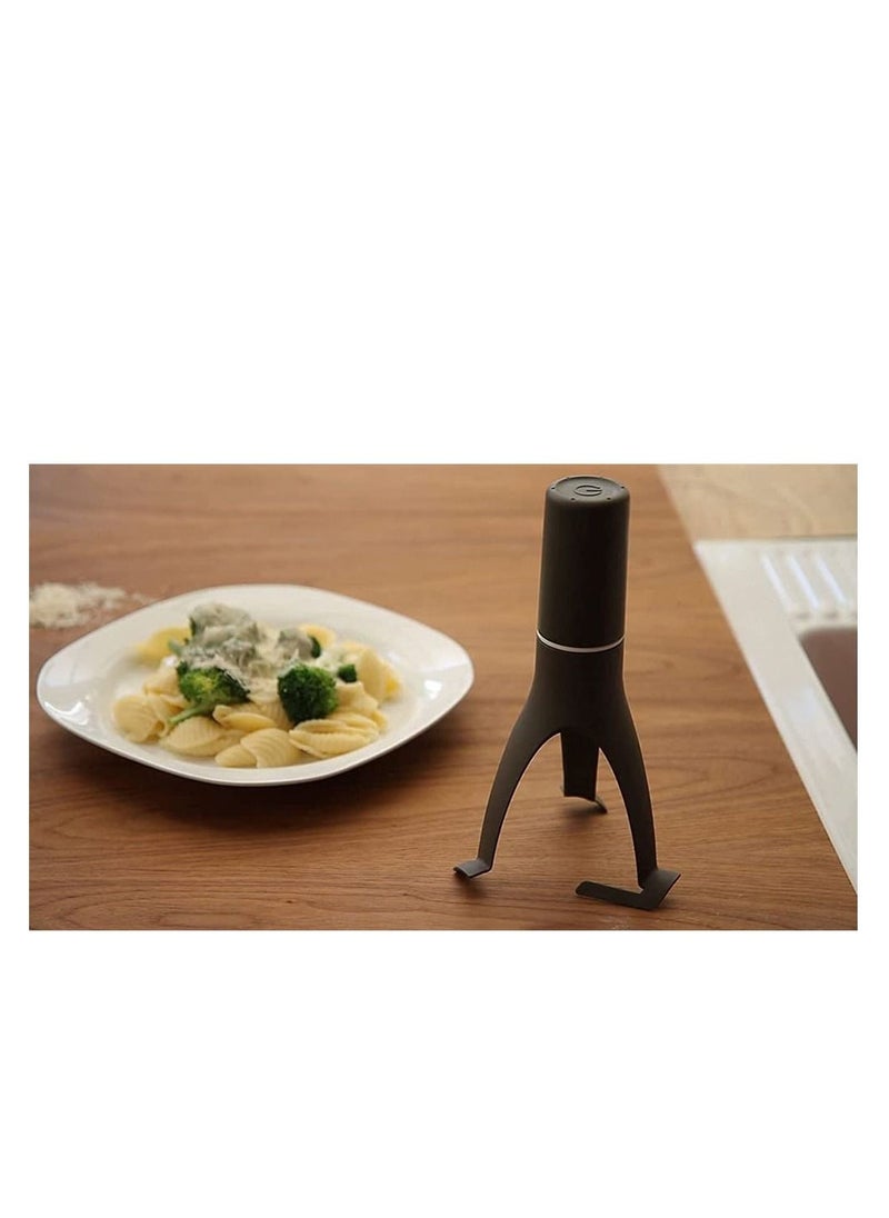 Y&D - Automatic Triangle Stirrer, Adjustable Electric Hand Whisk Blender 3 Speeds Mixer Portable Kitchen Gadgets Stir Mixing Egg Beater for Frappe, Matcha, Hot Chocolate Black - Image 1