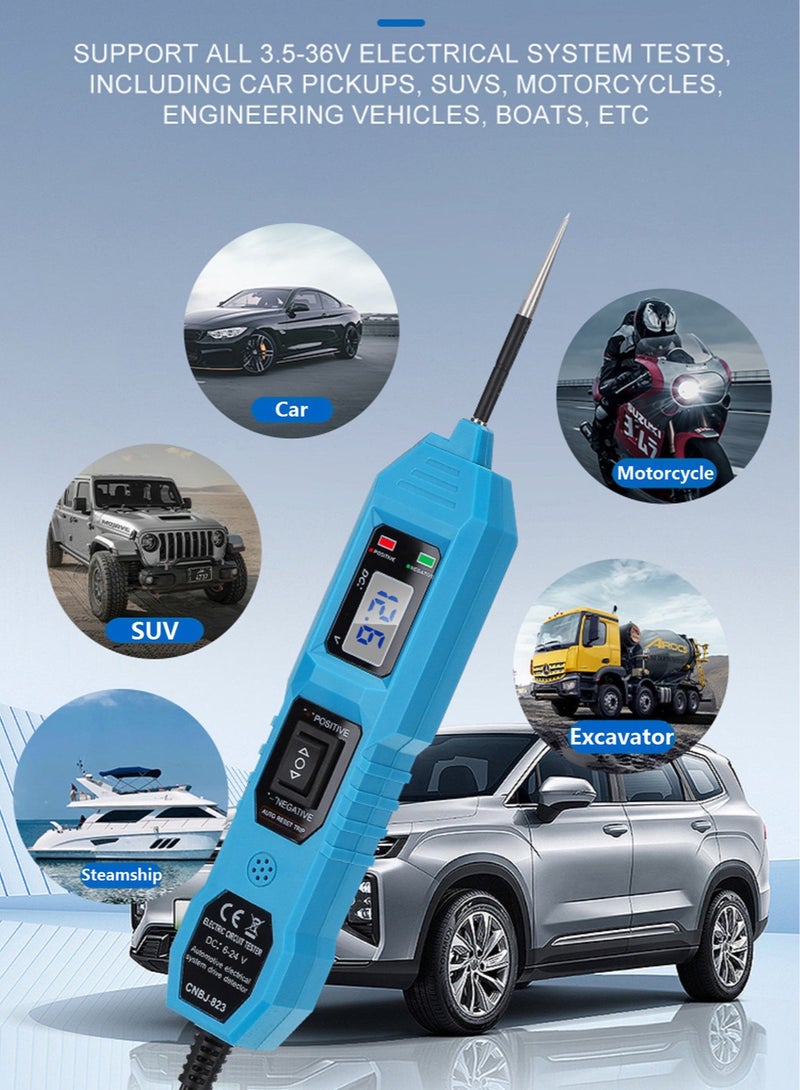 LCD Display Automotive Multifunctional Drive Test Pen Automotive Circuit Tester  - Image 3