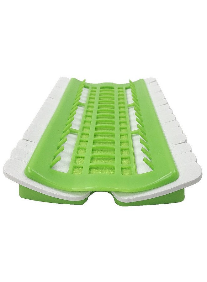D&D Floss Organizer Embroidery Kit Cross Stitch Tool 30 Positions Thread Organizers Plastic & Foam Green - Image 3