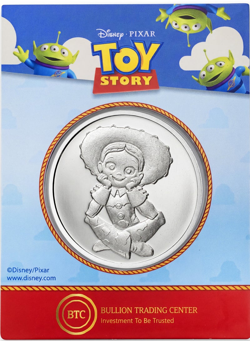 BTC 50g Disney Silver Coin - Jessie - Image 1