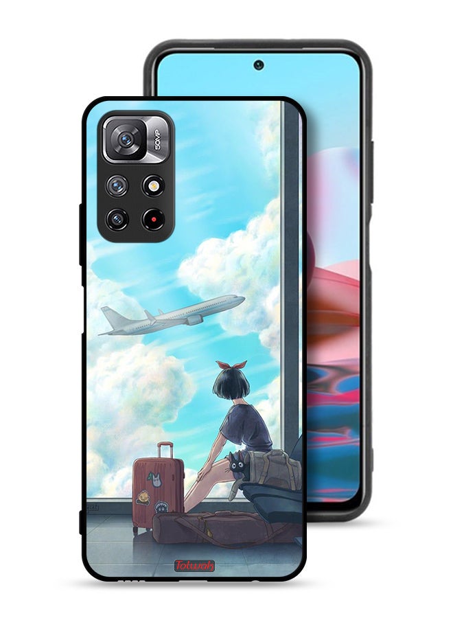 Tolwak Xiaomi Redmi Note 11S Protective Case Cover Travel Art - Image 1