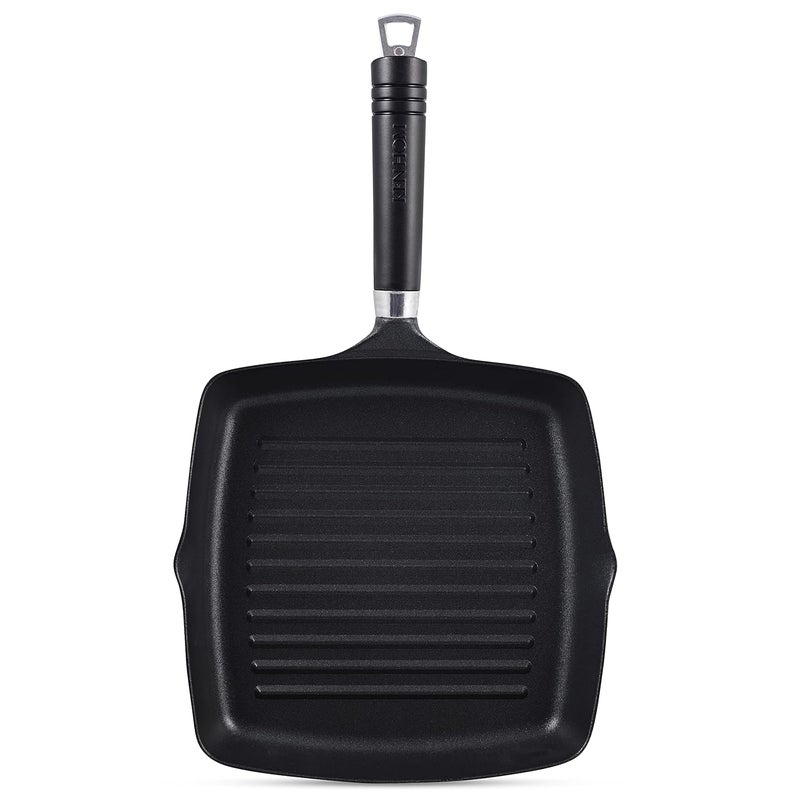Ken Hom Cast Aluminium Non Stick Grill Pan for thinKitchen 25 cm - Image 1