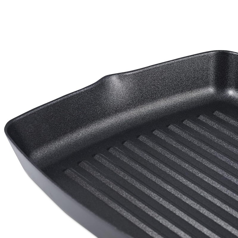 Ken Hom Cast Aluminium Non Stick Grill Pan for thinKitchen 25 cm - Image 4