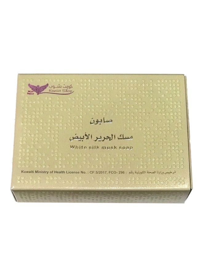 White Silk Musk Soap 100grams